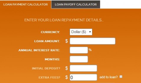 personal loan payment calculator