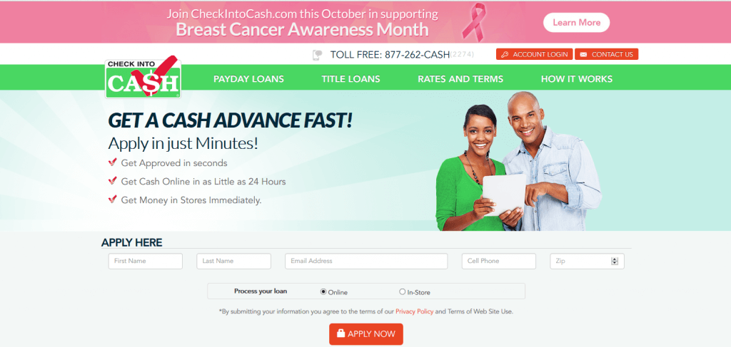 ach cash advance