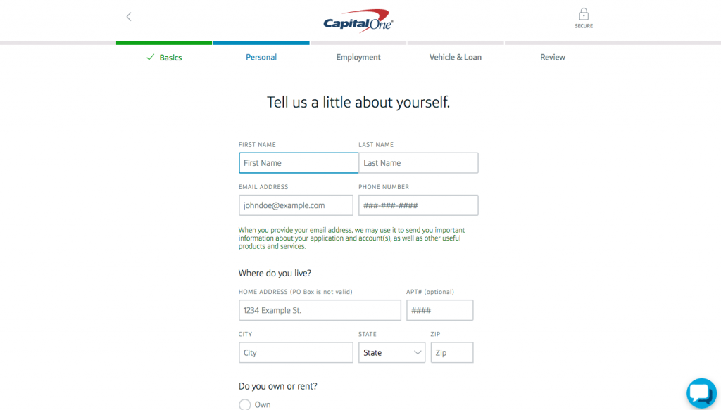 capital one auto finance customer number