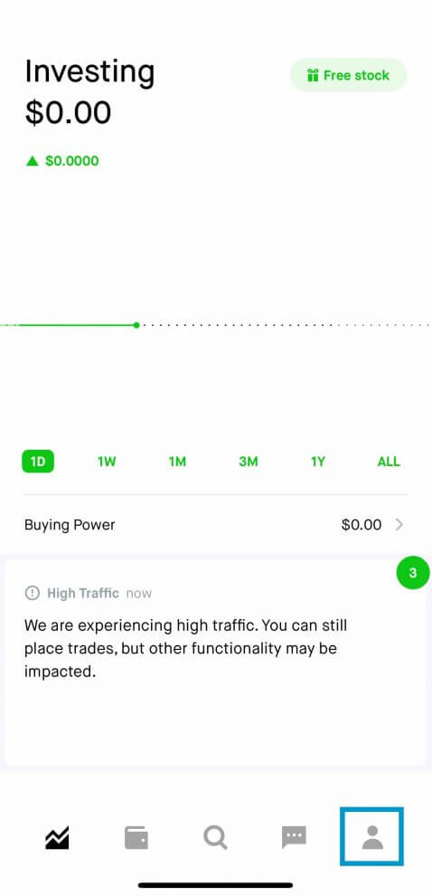 robinhood account