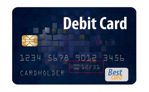 card number on debit card not work